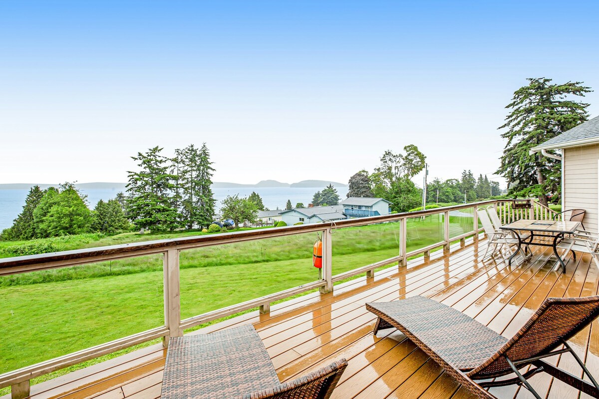 Incredible 3BR Oceanview Whidbey Island