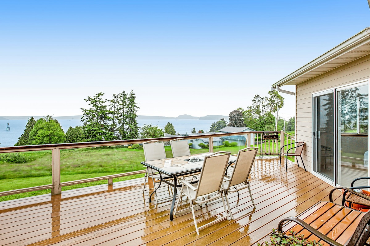 Incredible 3BR Oceanview Whidbey Island