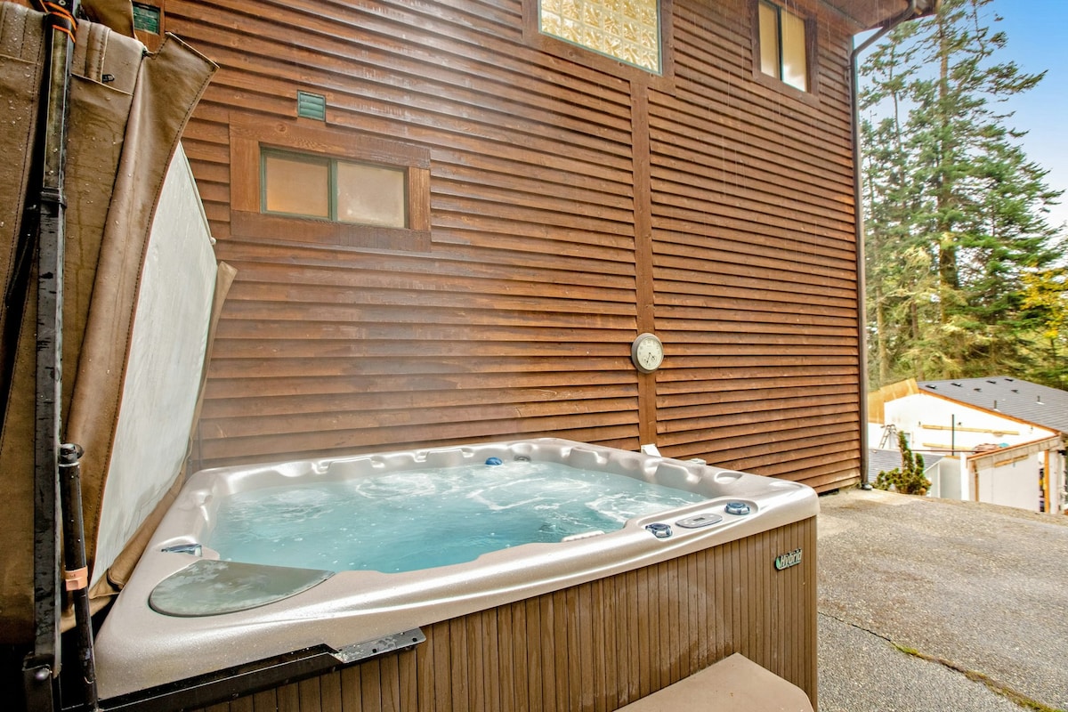 令人惊叹的3卧室Bayview Whidbey岛|热水浴缸