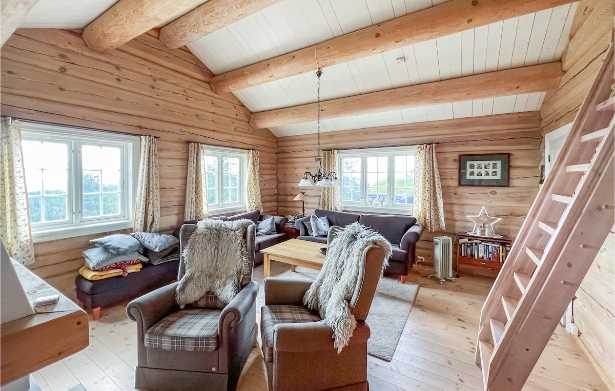 Lovely home in Sjusjøen with kitchen