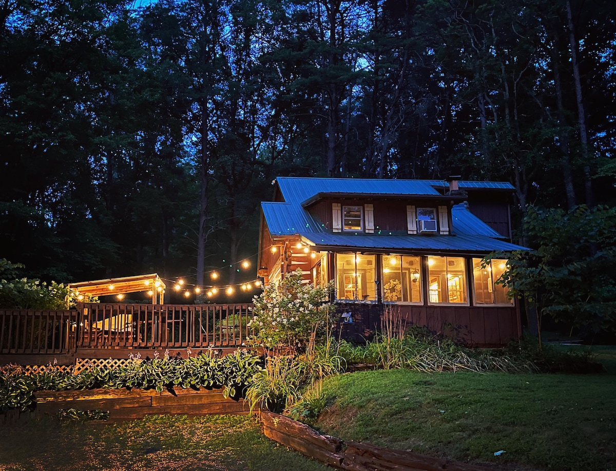 Atop Pine Hill Cabin