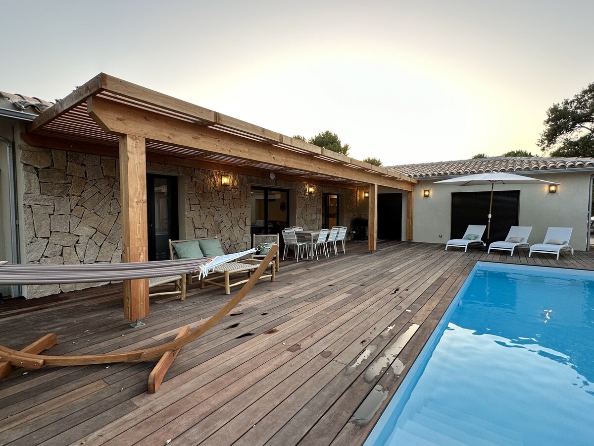 villa Casa Rossa 10 personnes avec piscine privée