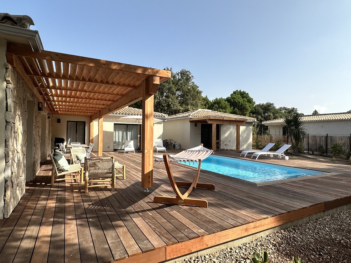 villa Casa Rossa 10 personnes avec piscine privée