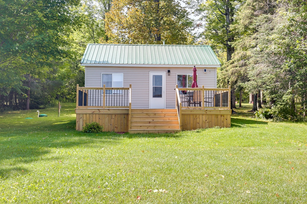 Lakefront Marenisco Cabin w/ Private Dock!