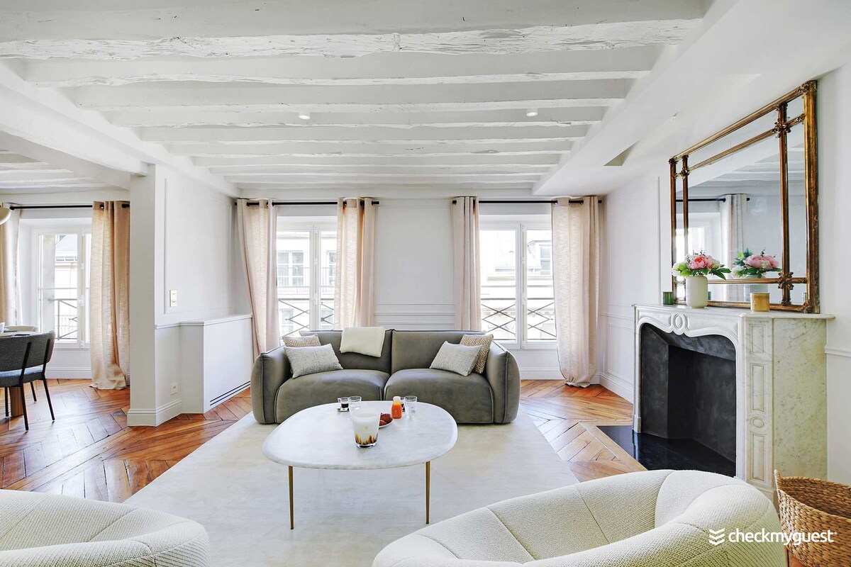 美丽的公寓3bedr Saint Honoré
