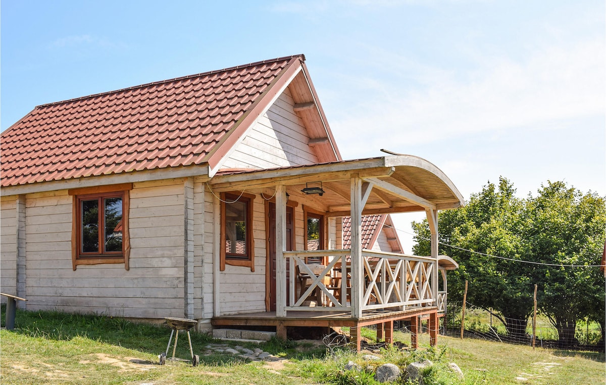 Awesome home in Wejdyki with sauna