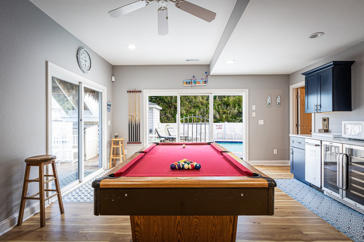 New Listing! Game Room, Pool & Hot Tub, Theater