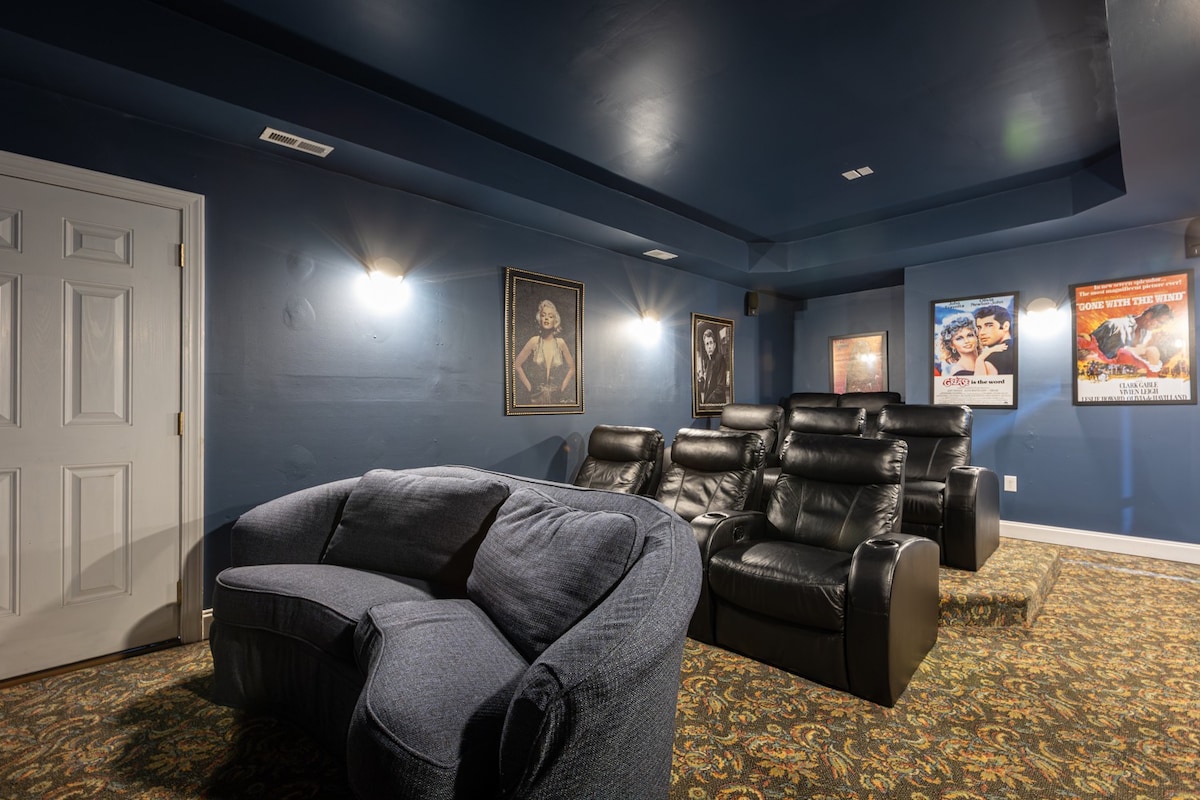 New Listing! Game Room, Pool & Hot Tub, Theater