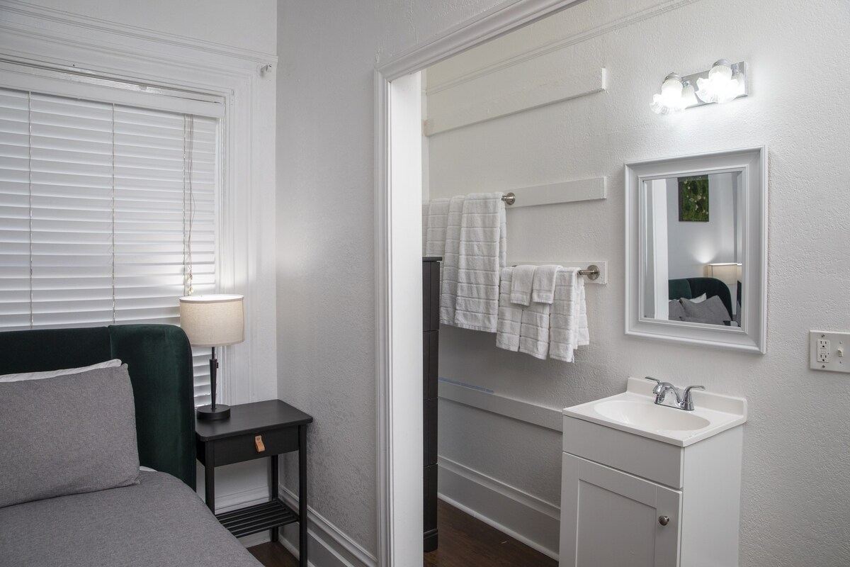 Family Quad Room with Shared Bathroom