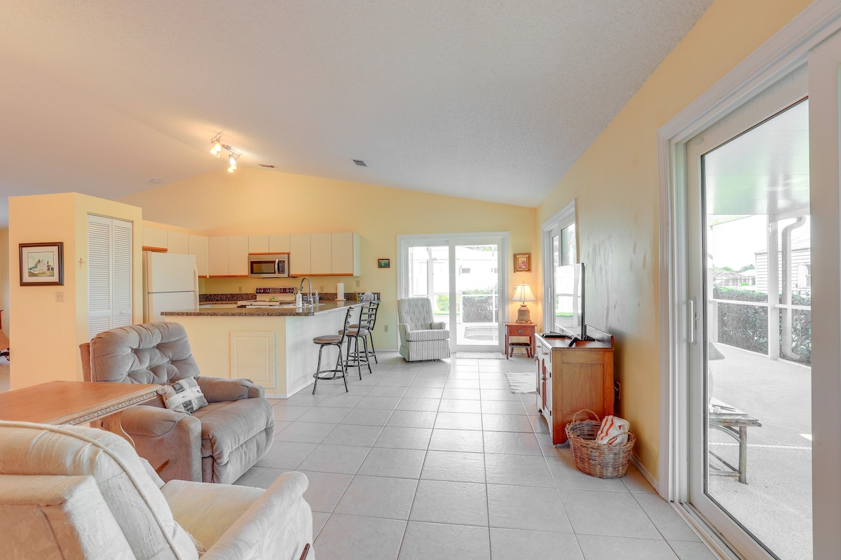 Charming St Lucie River Retreat w/ Pool & Dock!