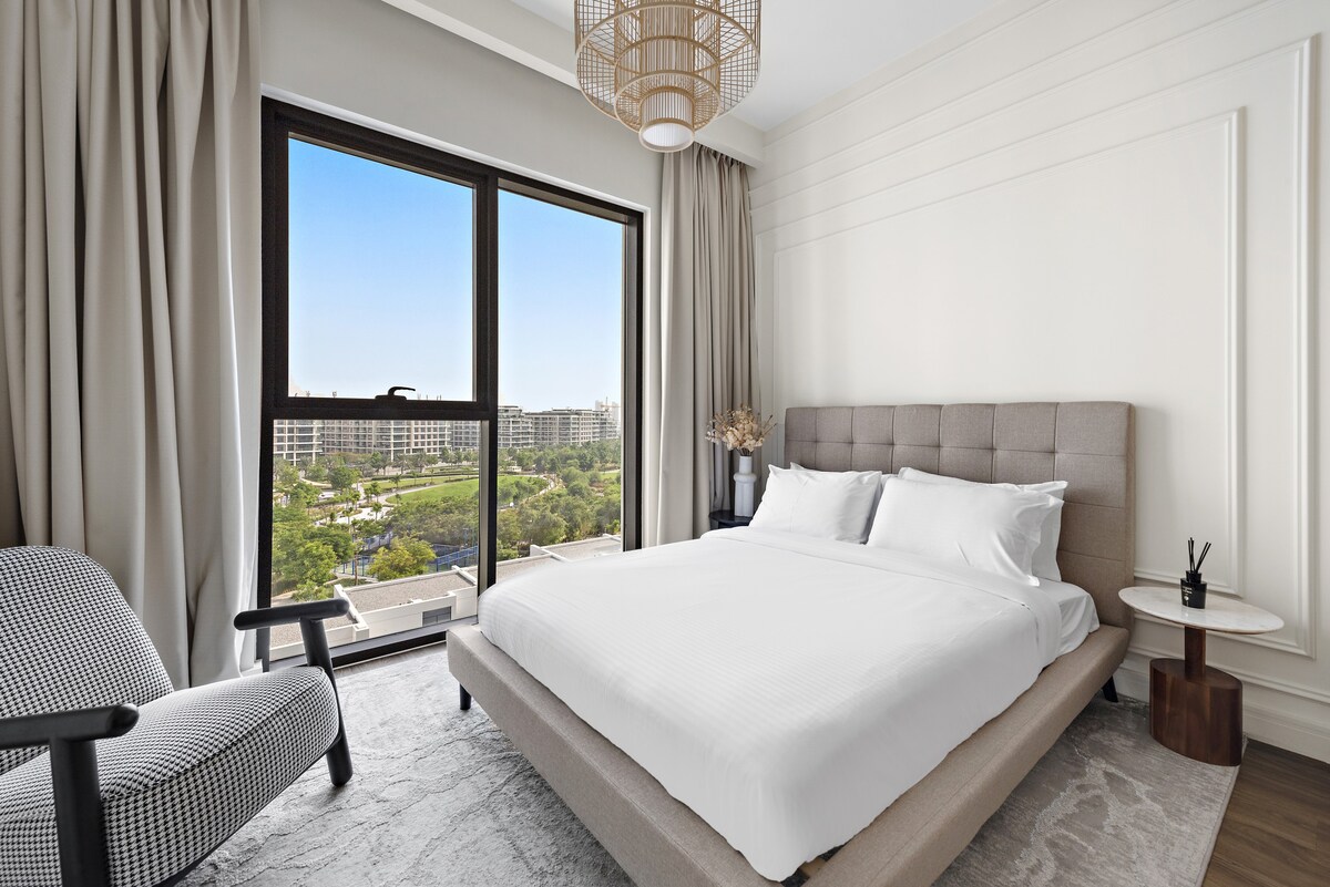 迪拜山（ Dubai Hills ）升级精美的2间卧室