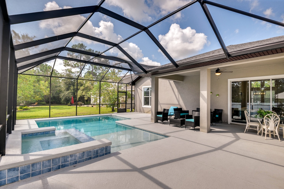 Palm Coast Vacation Rental w/ Private Pool!