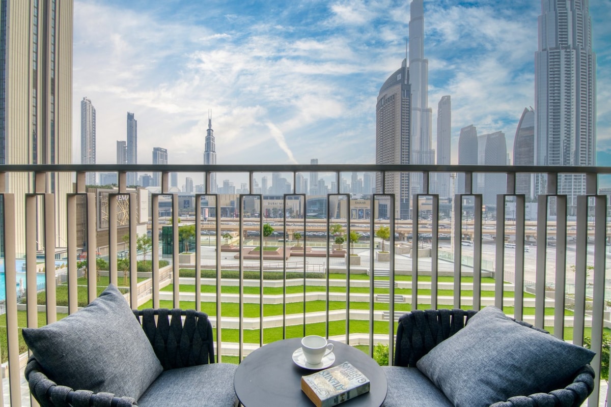 Dubai Mall Connection - Burj Views - Turf Balcony
