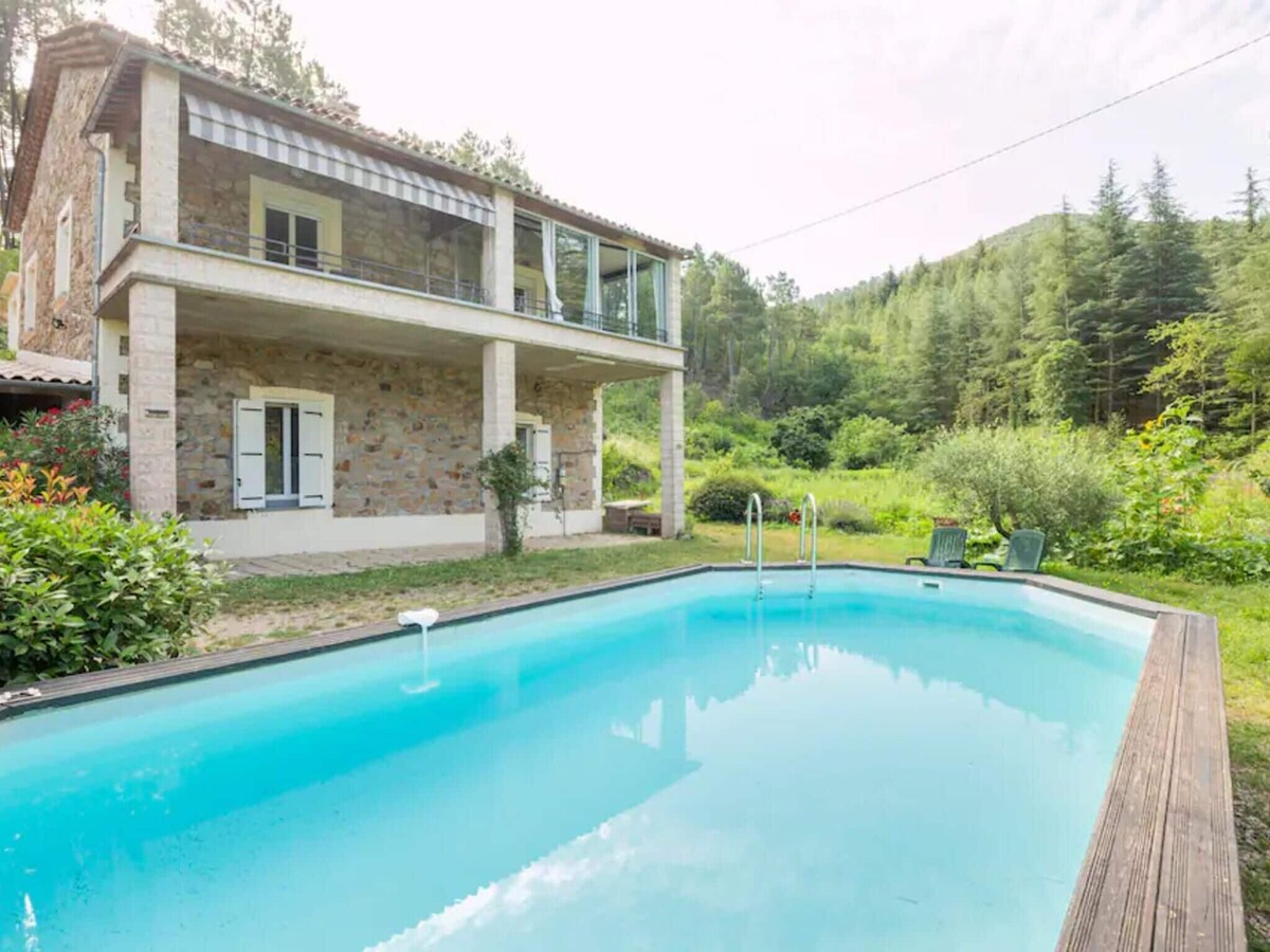 Holiday home in Molières-sur-Cèze with pool