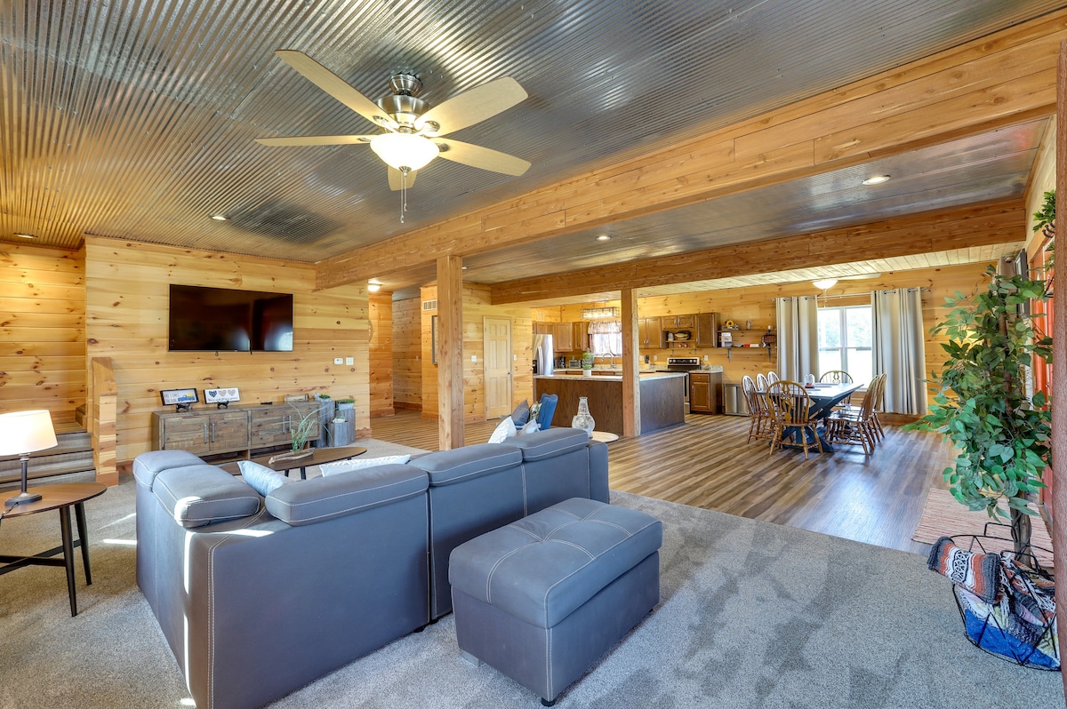 Spacious Franklin County Retreat on 80 Acres!