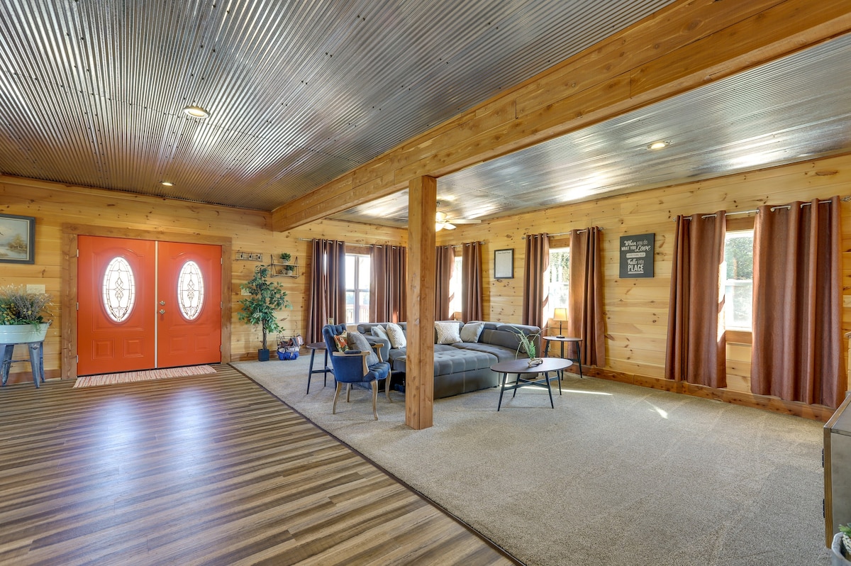 Spacious Franklin County Retreat on 80 Acres!