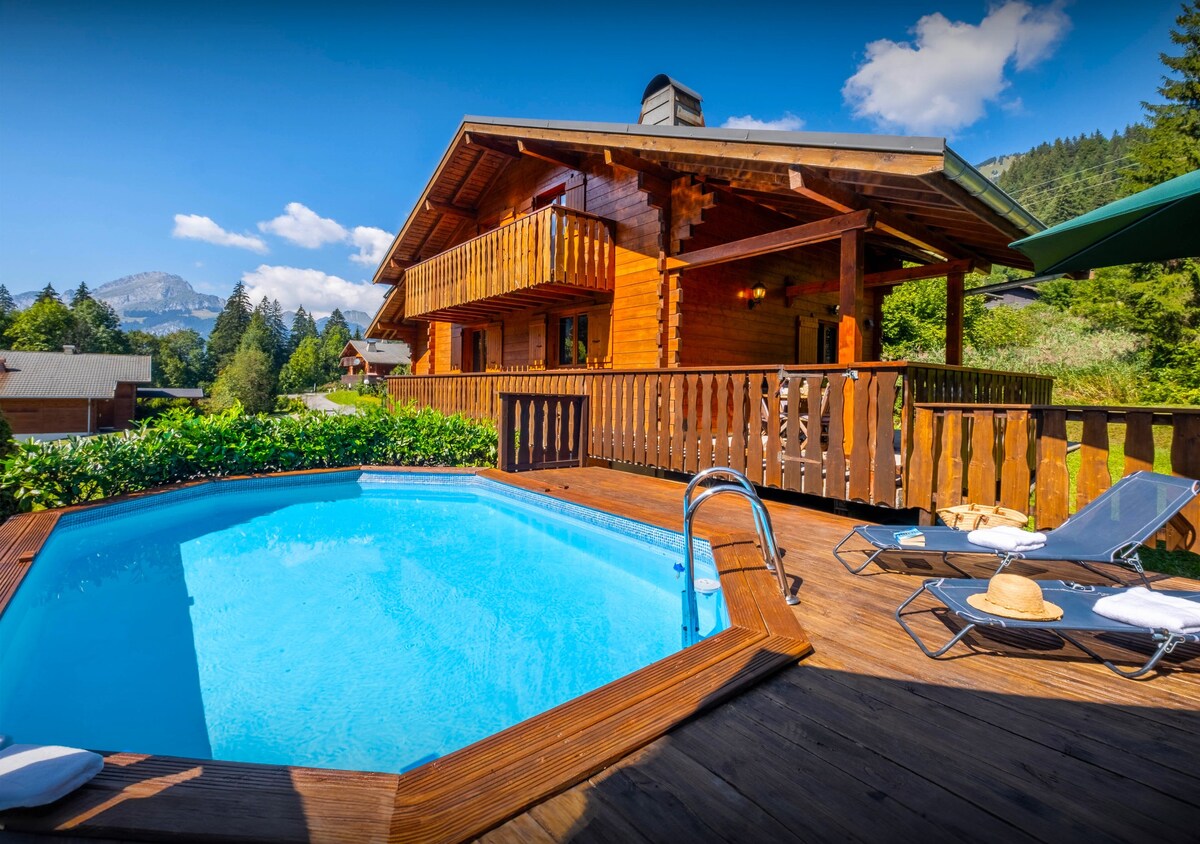 Ski and swim in Portes du Soleil