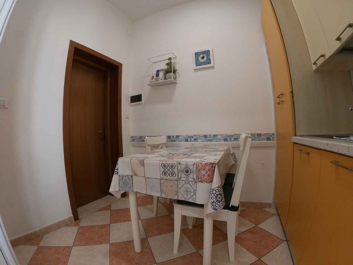 Holiday apartment 50 m from the sea