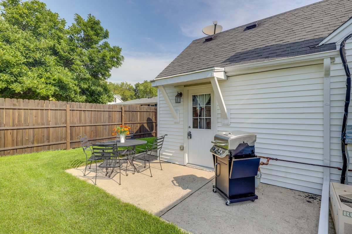 Private Plainfield Retreat w/ Gas Grill + Patio