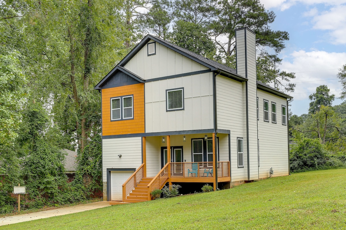 Modern Decatur Home ~ 7 Mi to Atlanta!