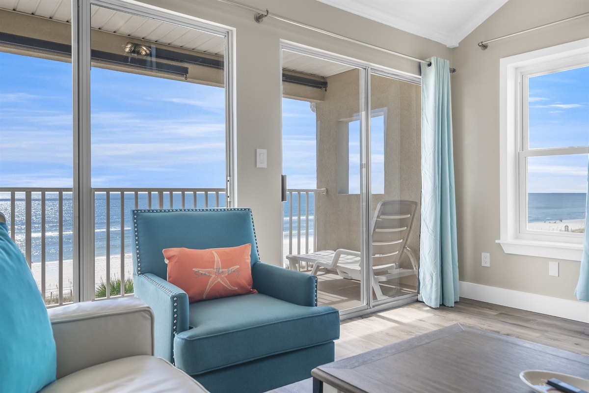 Two story two bedroom renovated condo on the beach