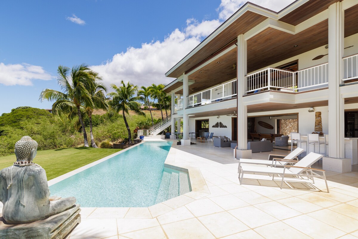 Beautiful 4BR Mauna Kea Home w/Pool, Ocean Views!