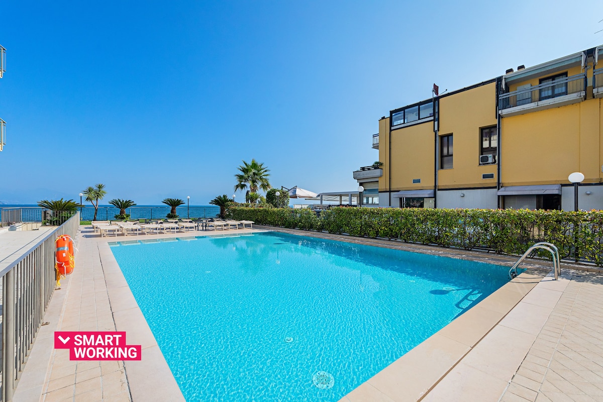 Residenza Miralago with pool - 2-bedroom apartment