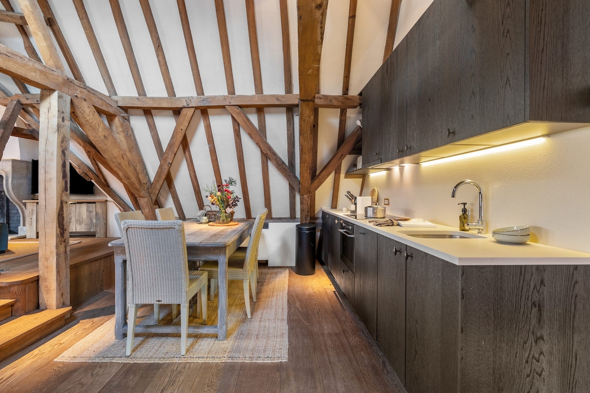 Beautiful and authentic penthouse in Bruges center