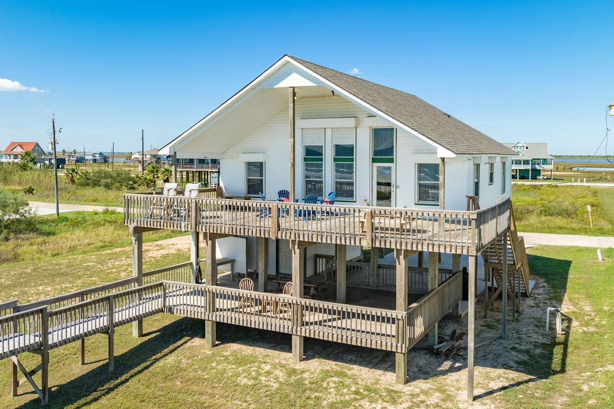 Direct Beach & Oceanfront, Private Boardwalk - Pel