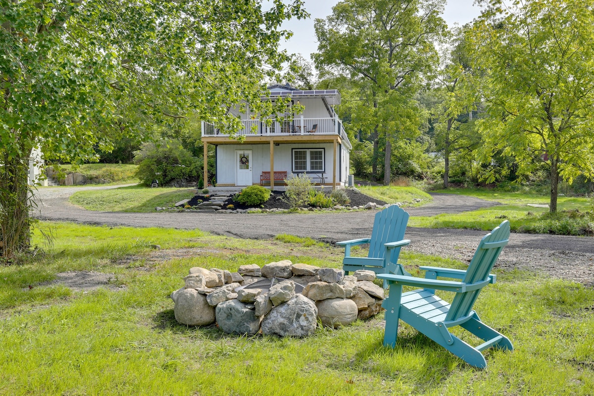 Dog-Friendly Wappingers Falls Cabin w/ Fire Pit!