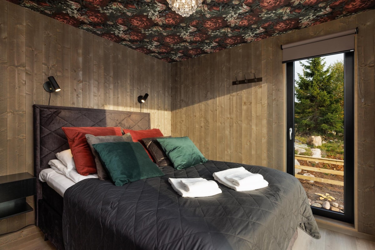 Sansa Lodge - 60 min fra Oslo - Designhytte - Dyrevennlig