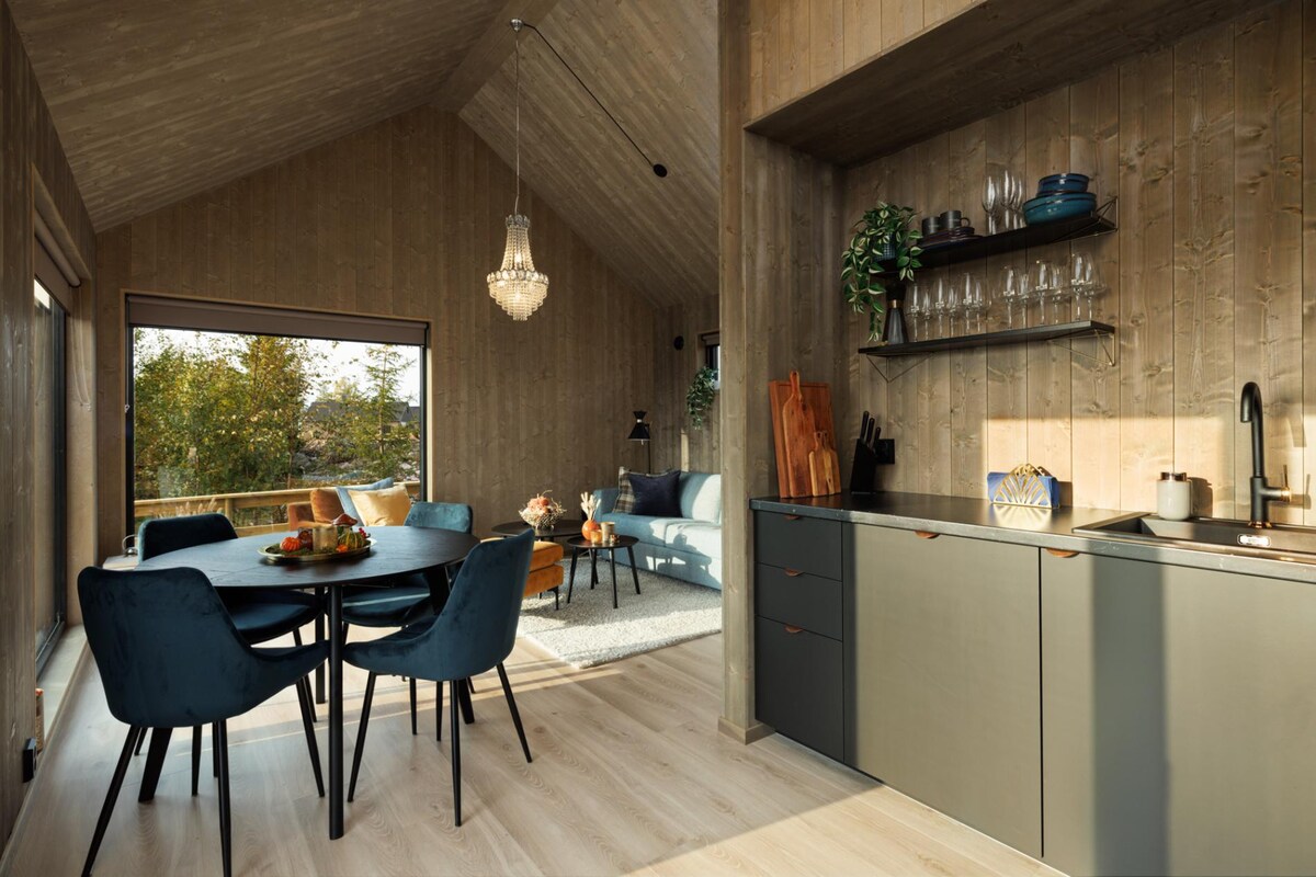 Sansa Lodge - 60 min fra Oslo - Designhytte - Dyrevennlig