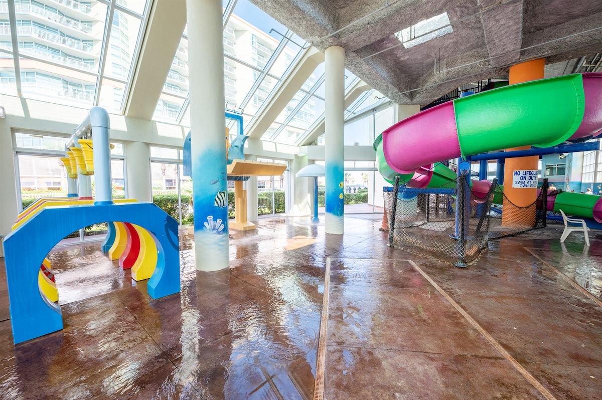 1BR Indoor Water Park at Dunes Village, Oceanview!