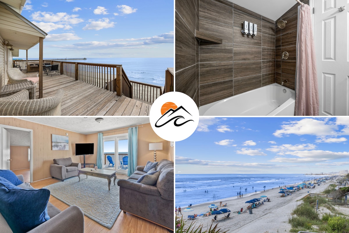 4BR Oceanfront Unit w/ Hot Tub | 7 Days Grace #3