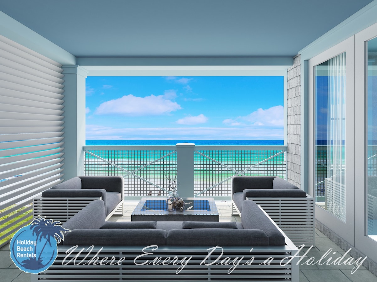 Reel Lucky - Luxury Beachfront Ready August 2024!