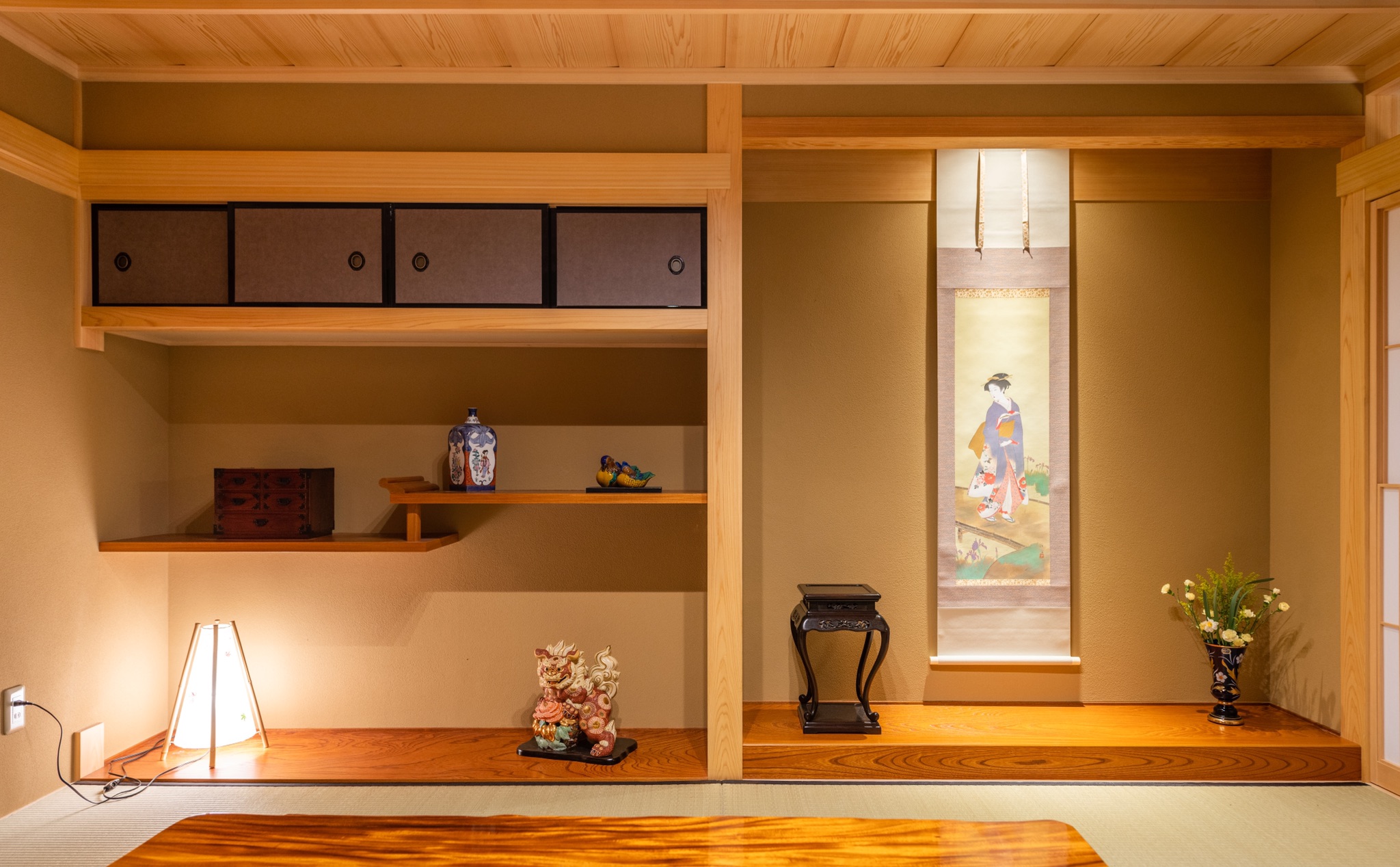 tatami room niche(榻榻米房壁龛)