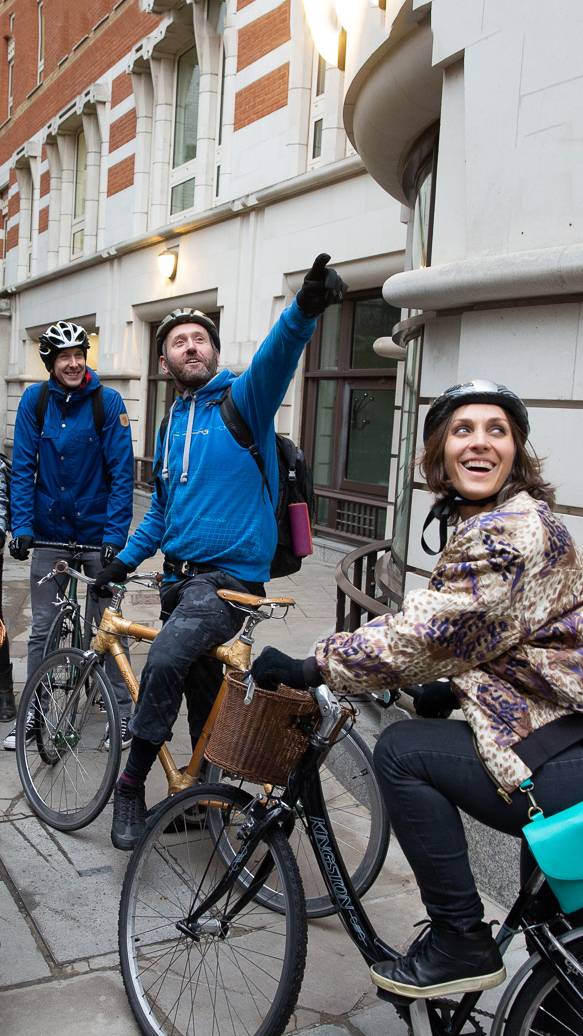 骑自行车探索不为人知的伦敦