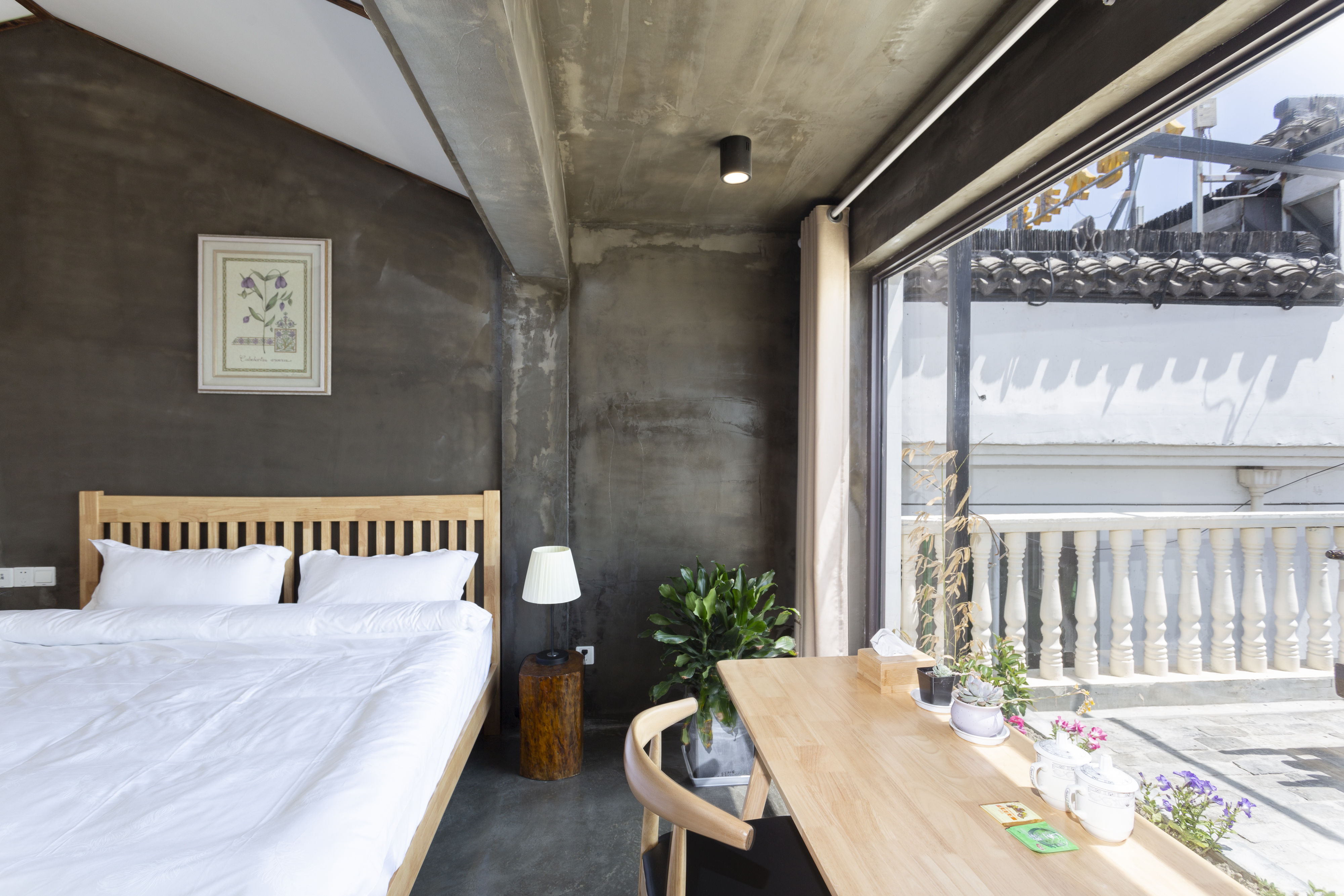 上海市民居里的独立房间金山嘴渔村民宿海景房5