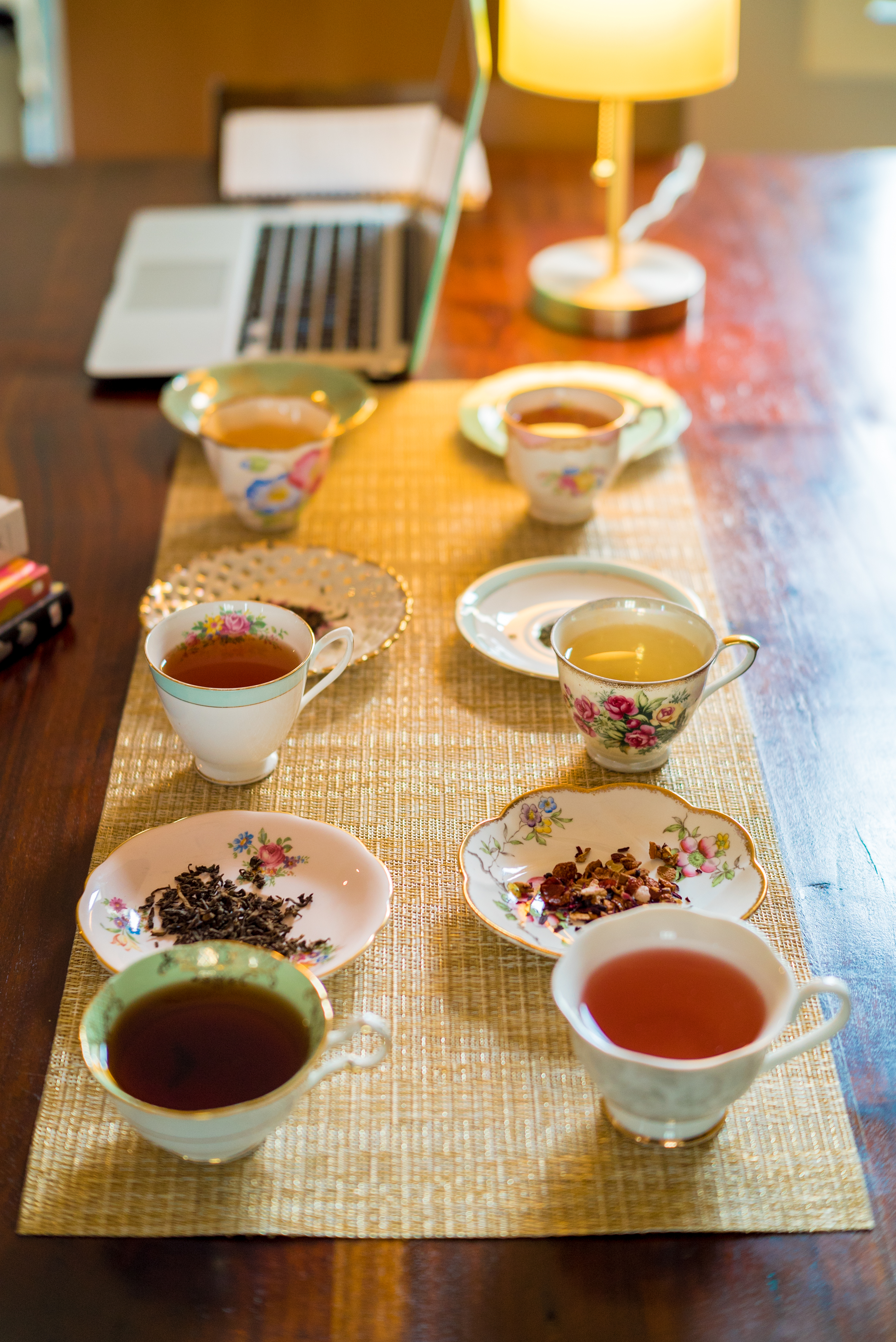 tea tasting with a tea sommelier